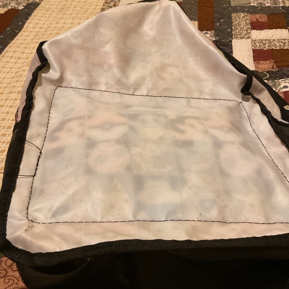 Pokémon Pikachu backpack two pocket 2017. side pockets. padded should .straps - Picture 8 of 9